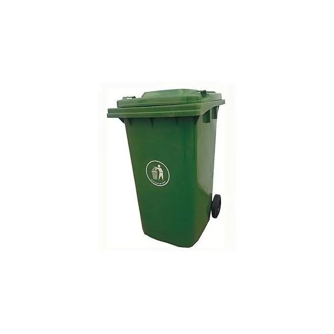 Industrial Waste Bin, Green 240L