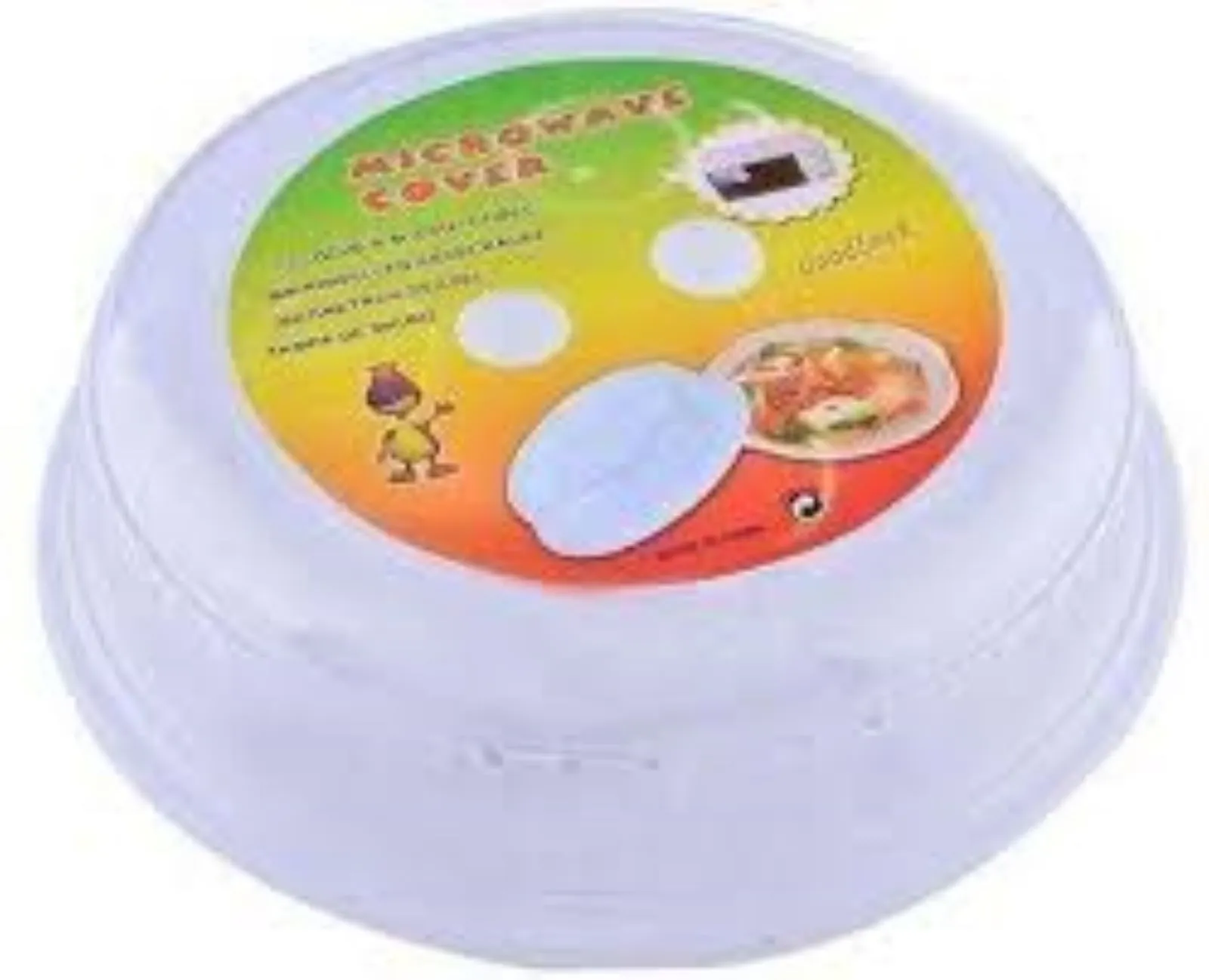 Microwave Food Cover – White