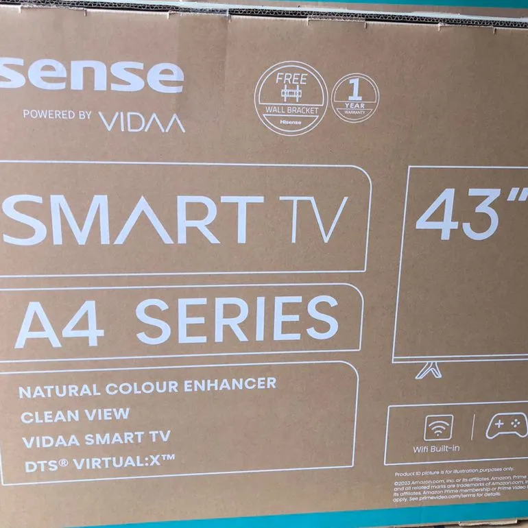 Hisense 43" A4 Series Smart TV