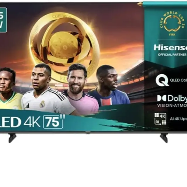 Hisense Qled tv 75 inches 75Q6Q 4k smart